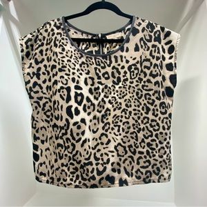 Socialite Leopard Print Top
